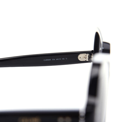 Celine Acetate Butterfly Sunglasses CL40064I Black 6 of 6