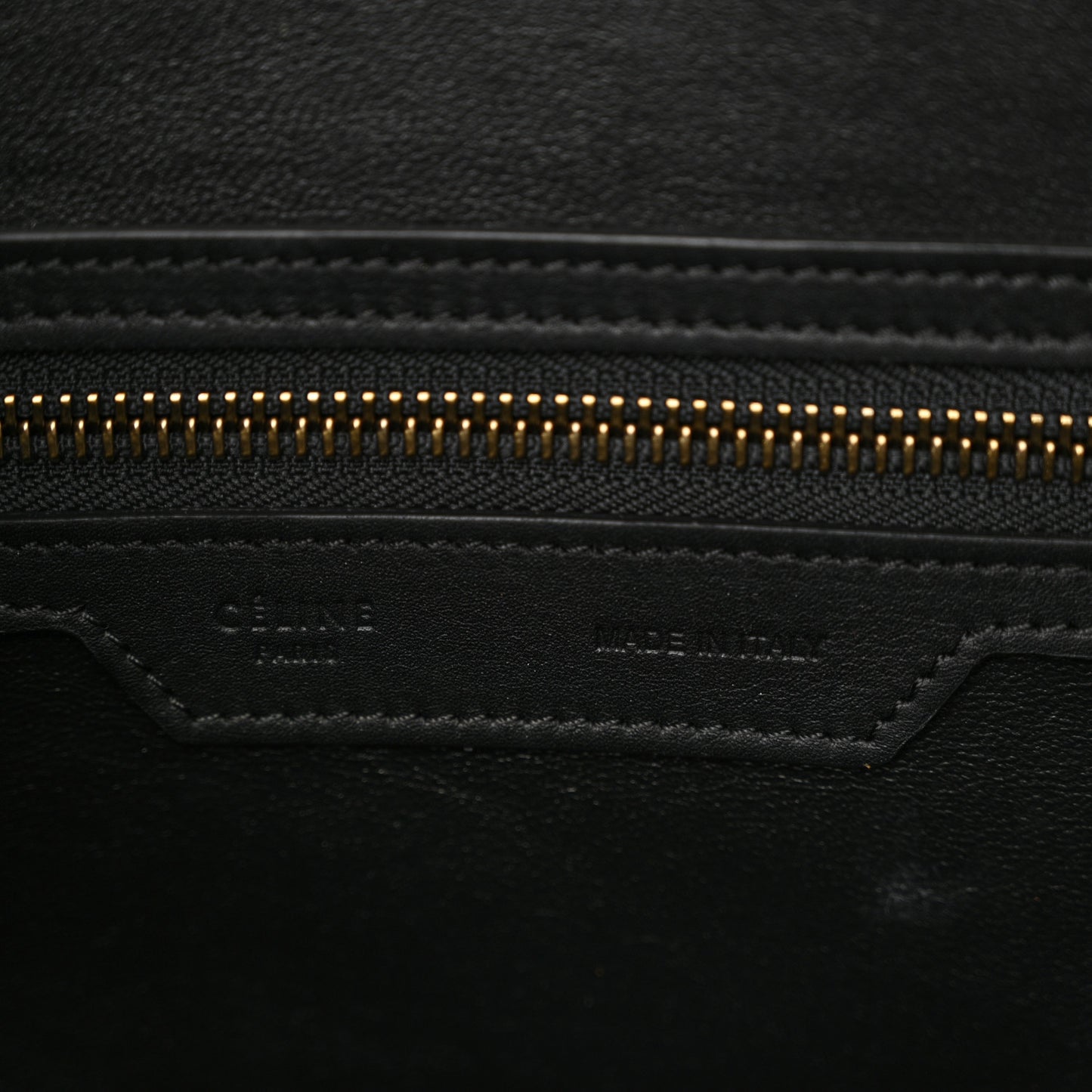 Smooth Calfskin Micro Luggage Black