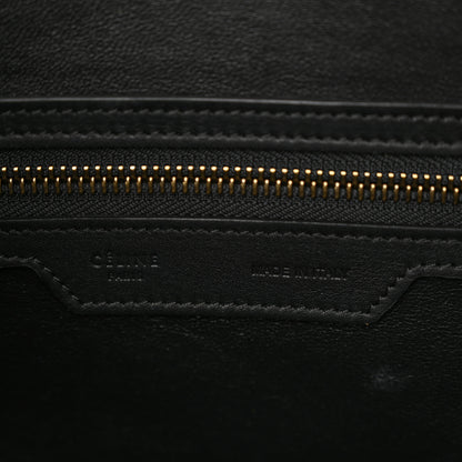 Celine Smooth Calfskin Micro Luggage Black 6 of 10