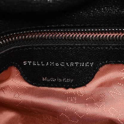 Stella McCartney Shaggy Deer Falabella Fold Over Tote Black 6 of 9