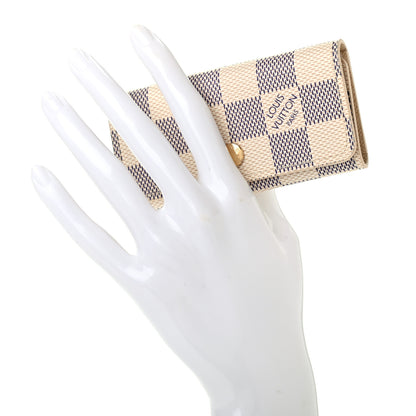 Louis Vuitton Damier Azur Multicles 4 Key Holder 2 of 7
