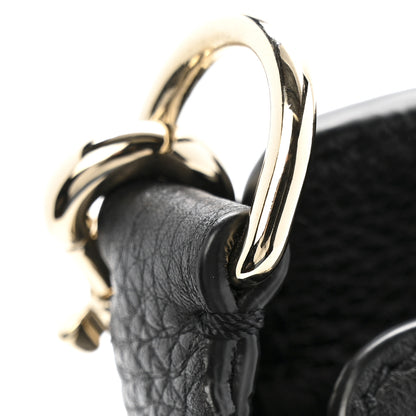 Valentino Garavani Pebbled Calfskin Small Rockstud Flip-Lock Messenger Bag Black 12 of 13