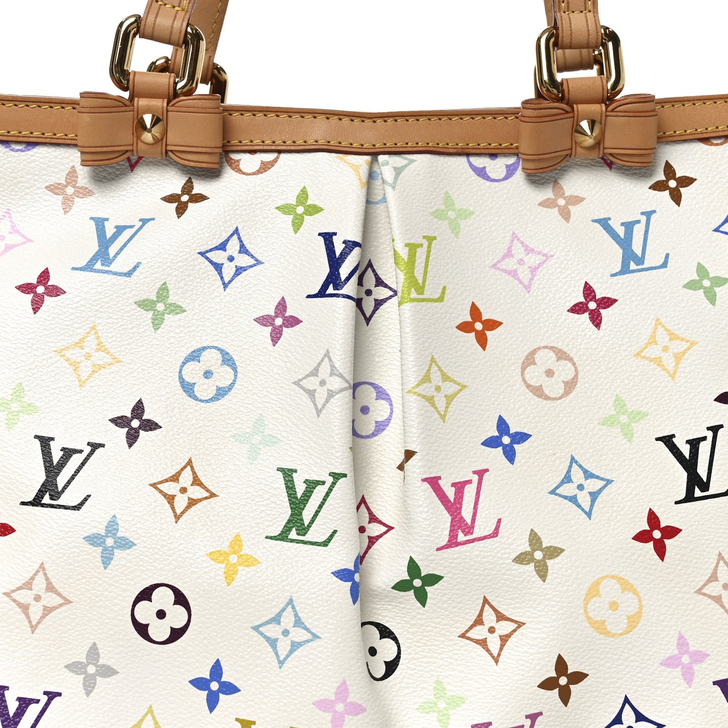 Monogram Multicolor Sharleen MM White