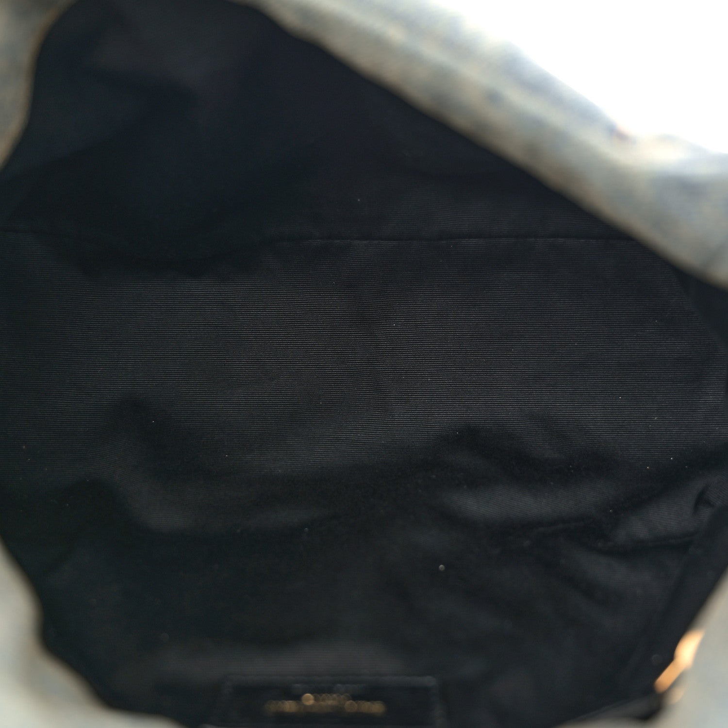 Saint Laurent Denim Quilted Small Loulou Puffer Monogram Chain Satchel Blue Cinnamon 5 of 11