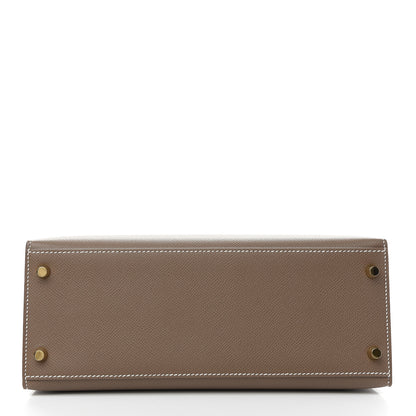 Hermes Epsom Kelly Sellier 28 Etoupe 5 of 39