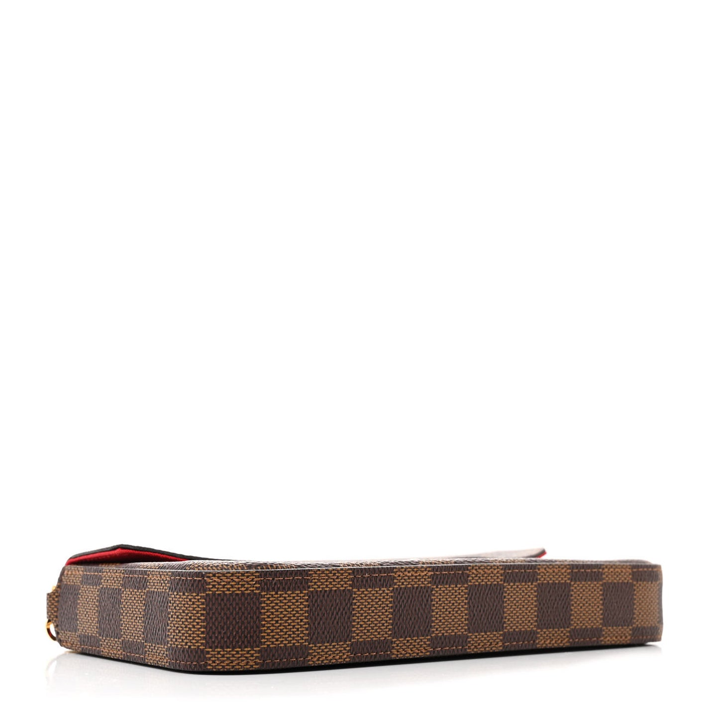 Damier Ebene Pochette Felicie Chain Wallet