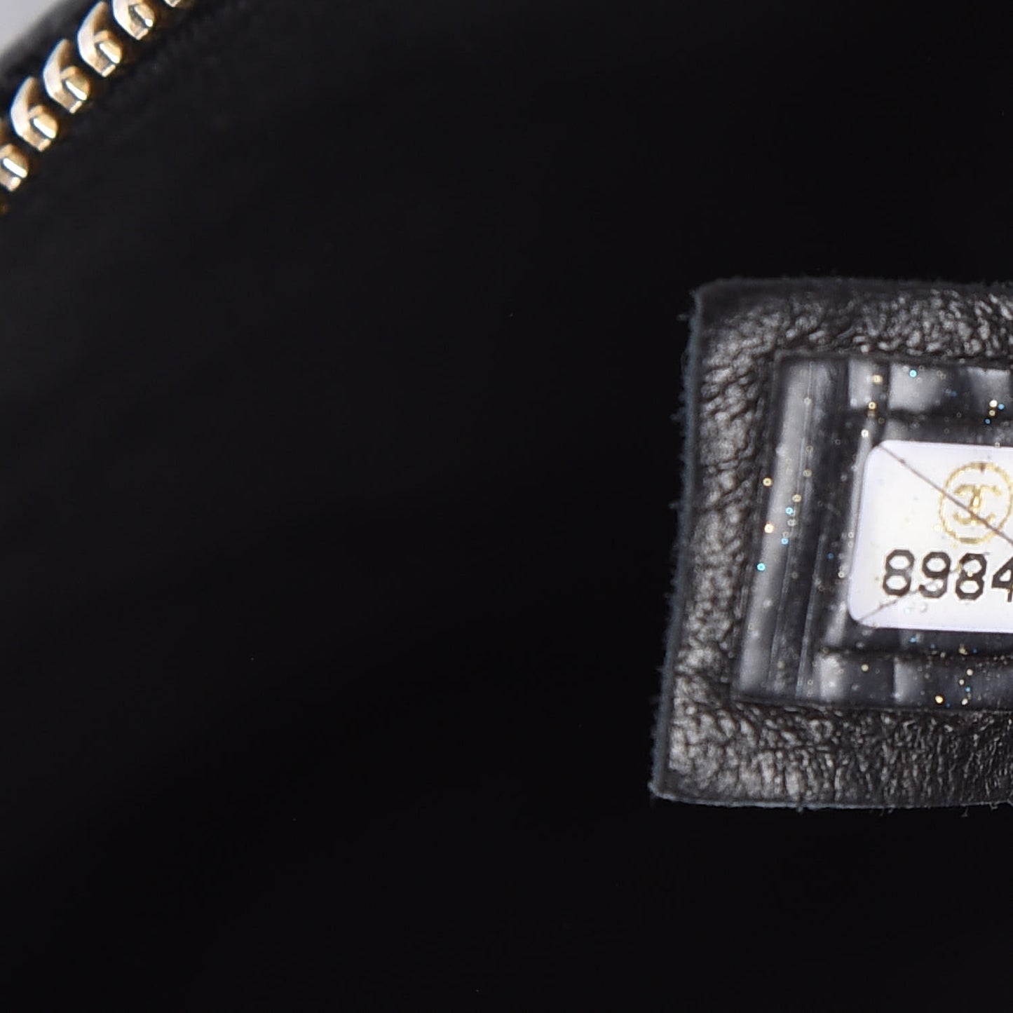 Caviar Quilted CC Shoulder Bag Black
