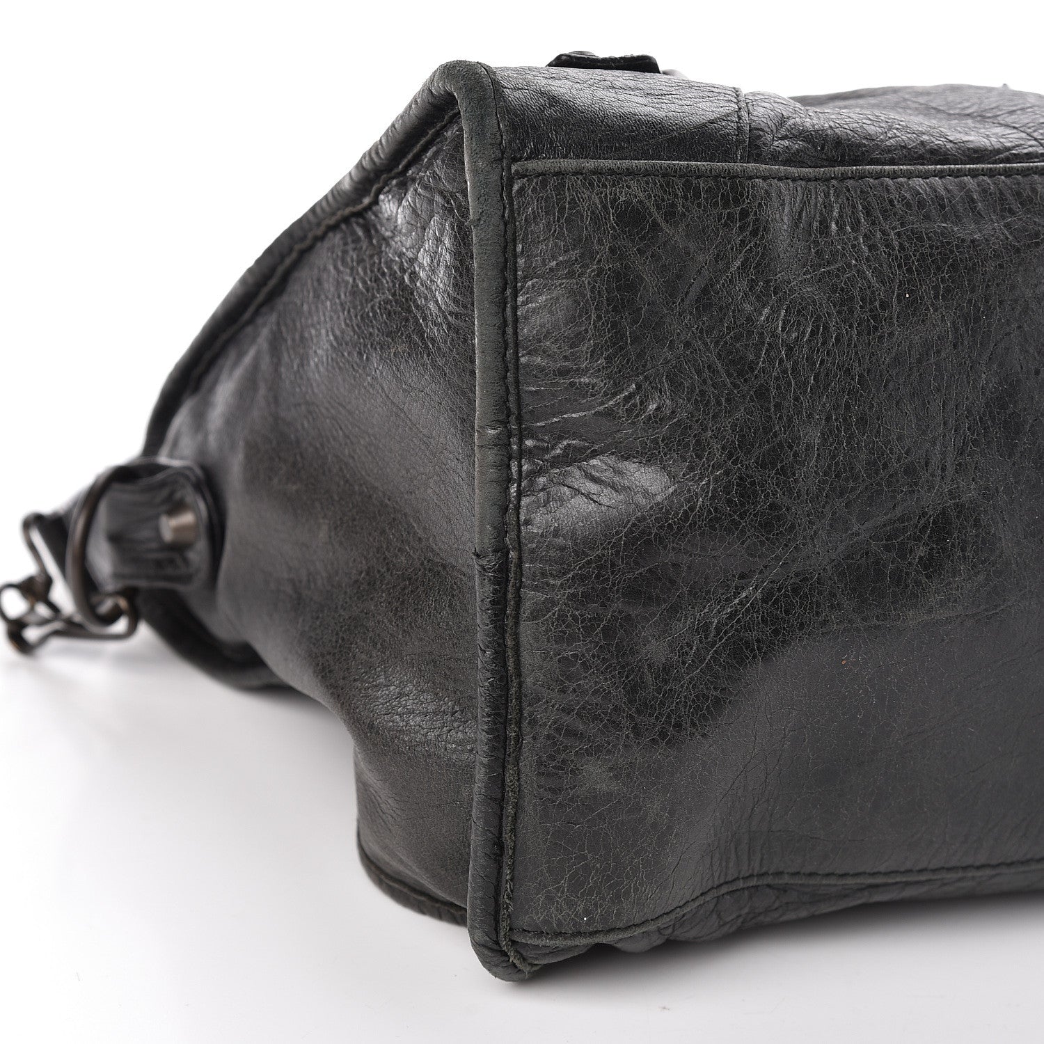 Balenciaga Agneau Classic Hardware Part Time Anthracite 9 of 16