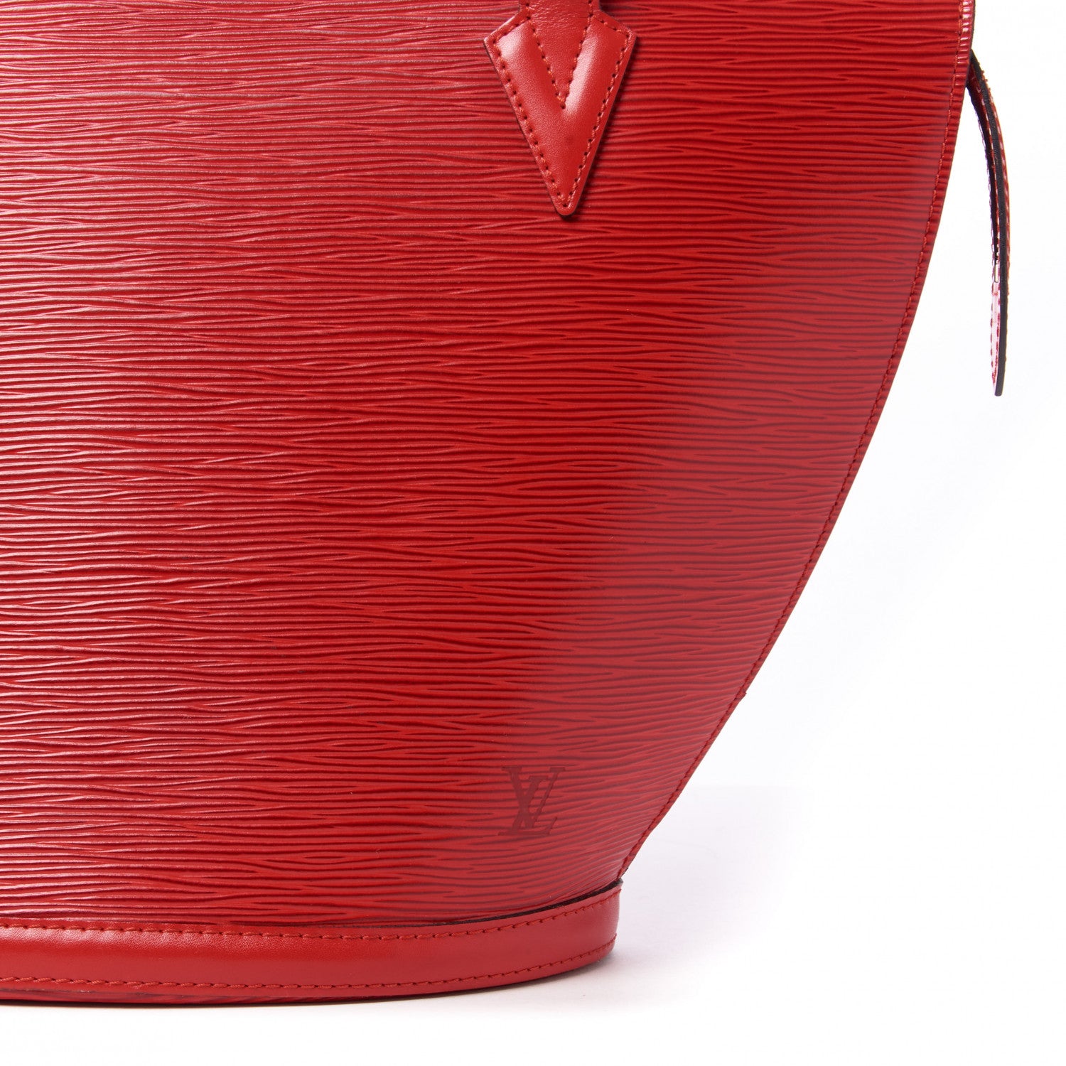 Louis Vuitton Epi Saint Jacques GM Castillan Red 8 of 8