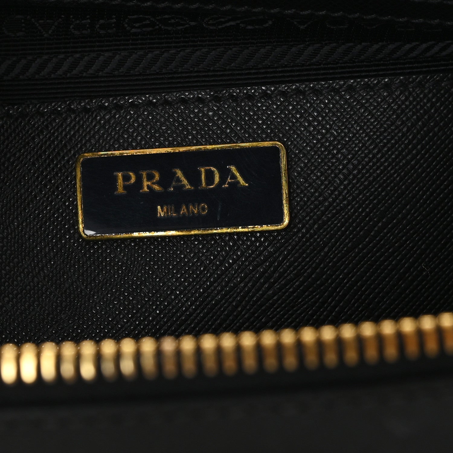 Prada Saffiano Lux Large Galleria Double Zip Tote Black 6 of 10