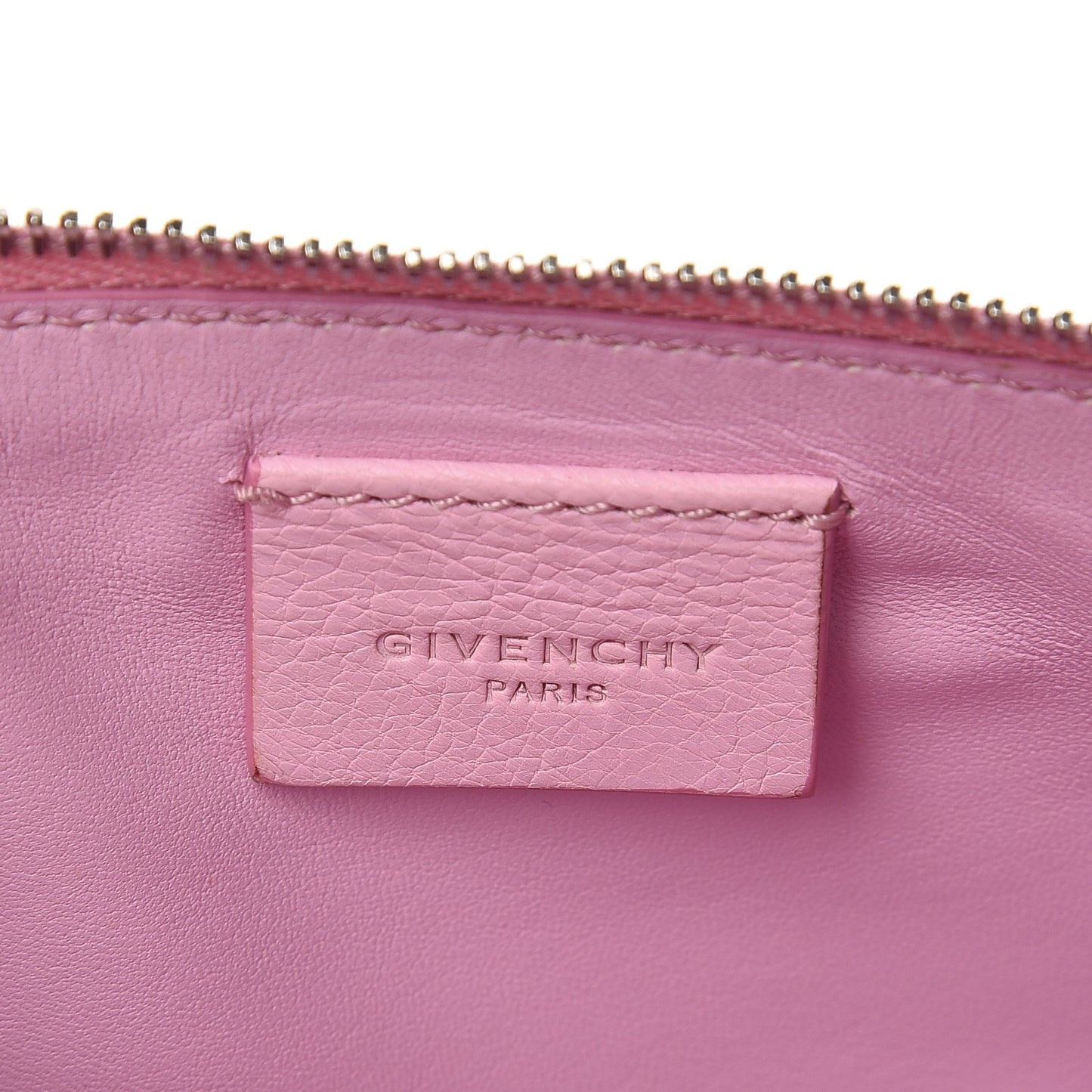 Grained Goatskin Antigona Crossbody Bright Pink