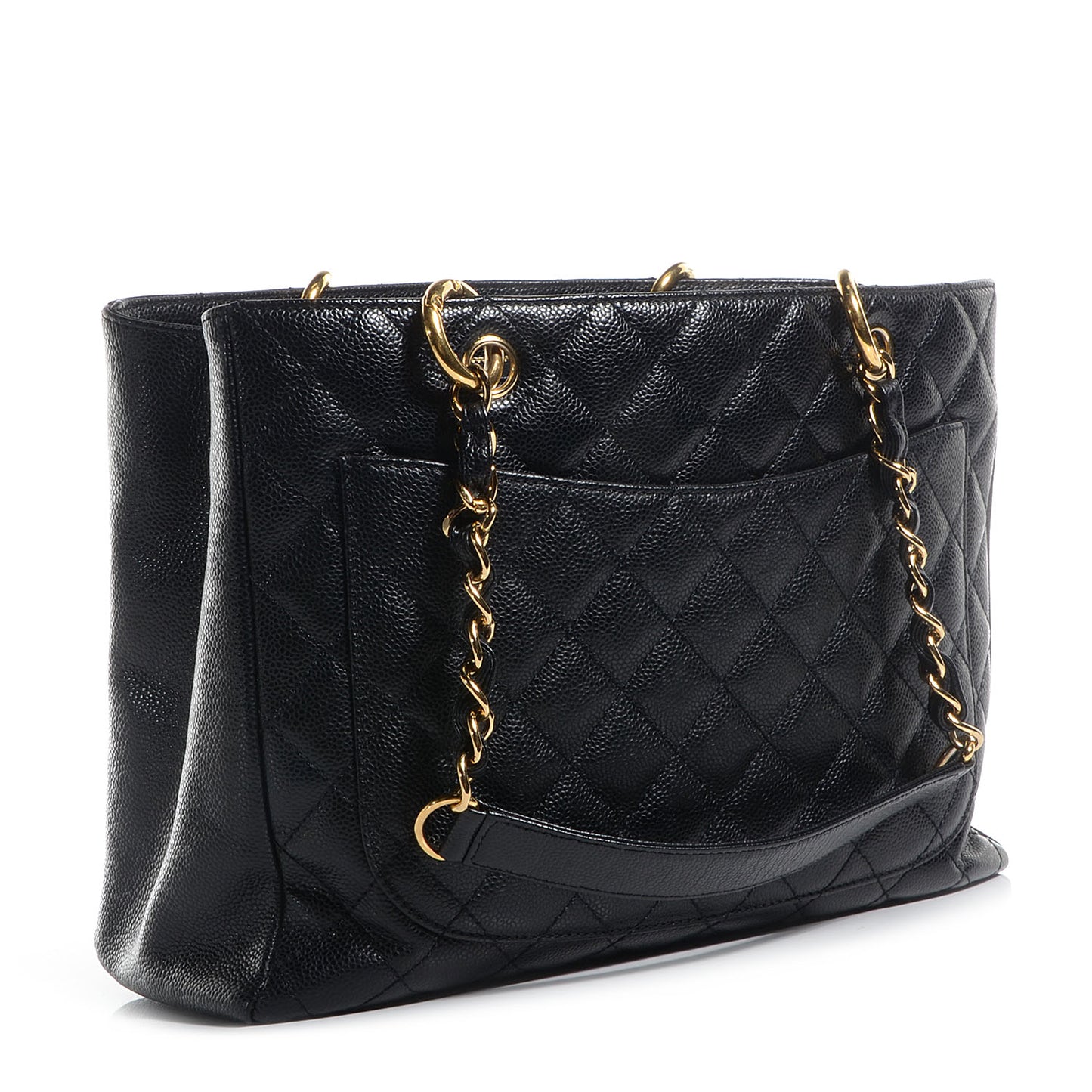 Caviar Grand Shopping Tote GST Black