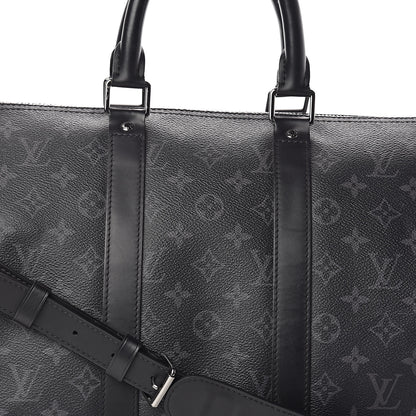 Louis Vuitton Monogram Eclipse Keepall Bandouliere 45 7 of 10