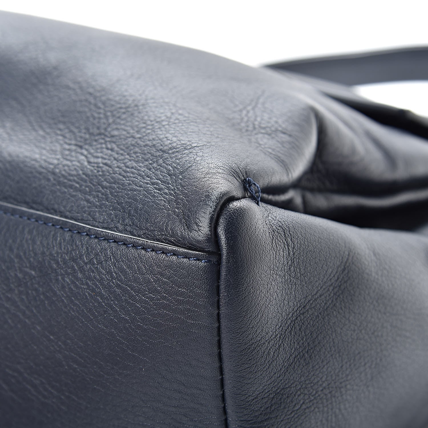 Givenchy Waxy Grained Calfskin Medium Pandora Pure Flap Bag Night Blue 10 of 15