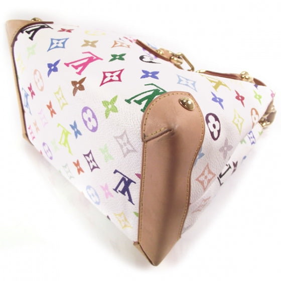 Louis Vuitton Monogram Multicolor Audra White 6 of 10