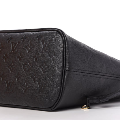 Louis Vuitton Empreinte Monogram Giant Neverfull MM Black 7 of 10