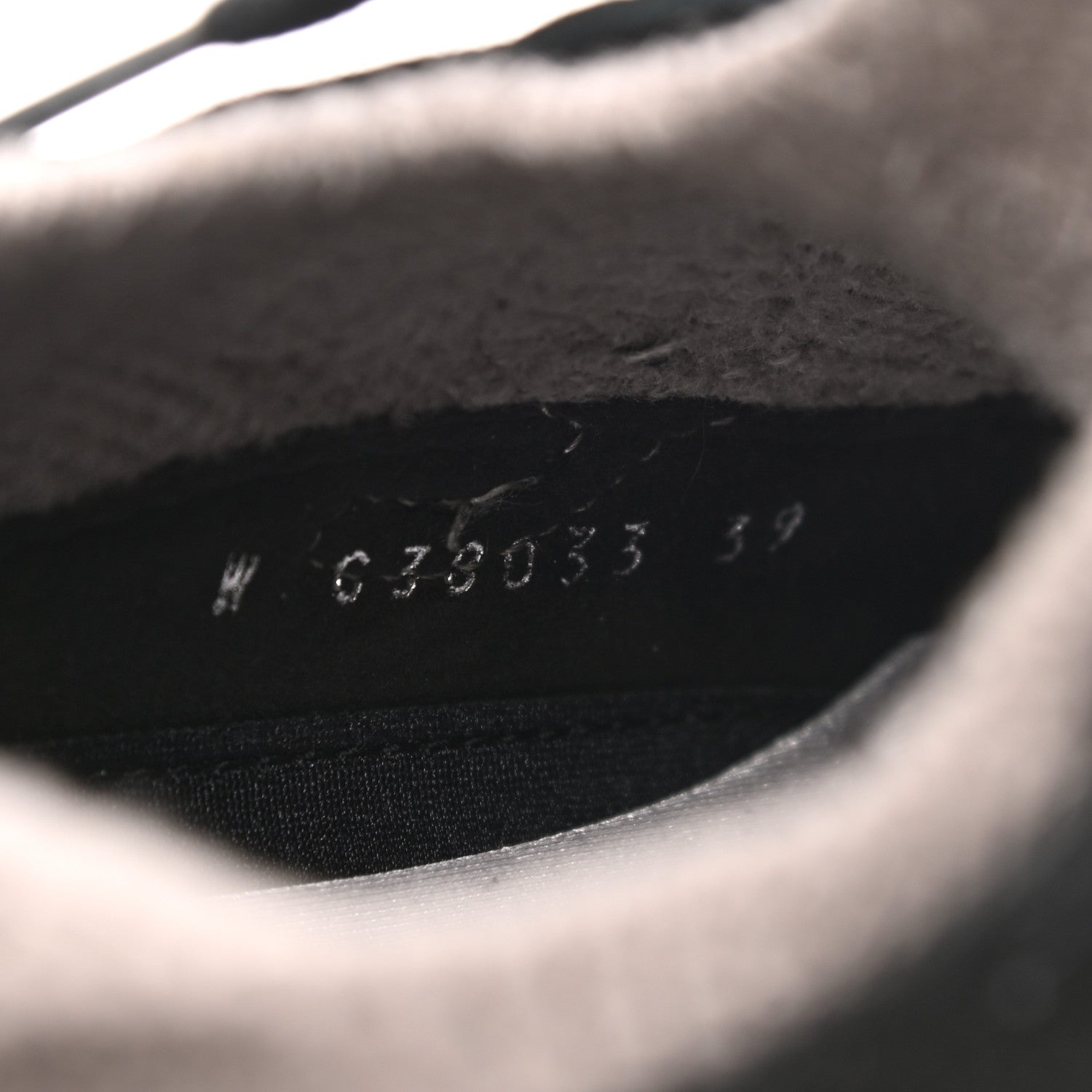Chanel Fabric Suede Calfskin CC Sneakers 39 Grey Black 7 of 7