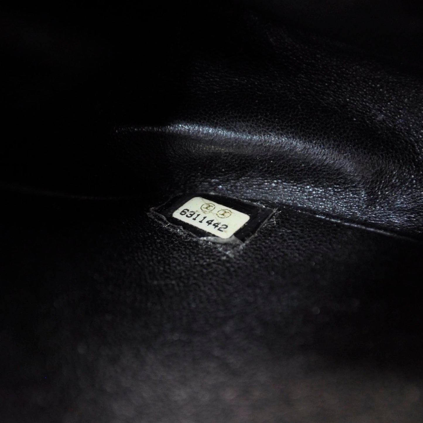 Caviar Quilted Small Double Flap Black
