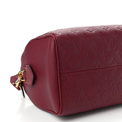 Louis Vuitton Empreinte Speedy Bandouliere 25 NM Raisin 9 of 10