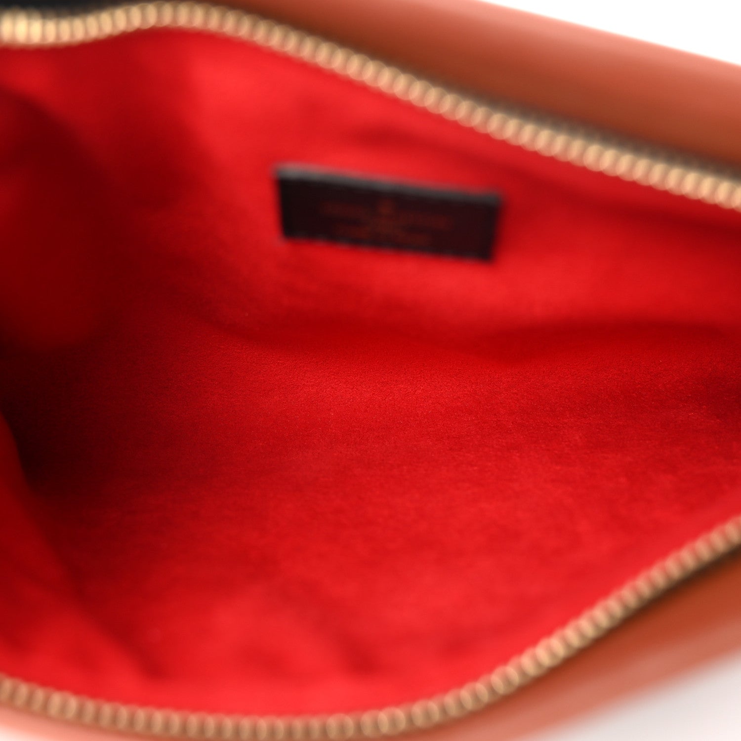 Louis Vuitton Monogram Tuileries Pochette Caramel 5 of 8