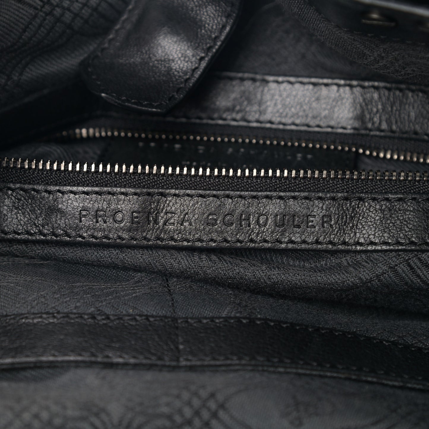 Lambskin PS1 Tote Black