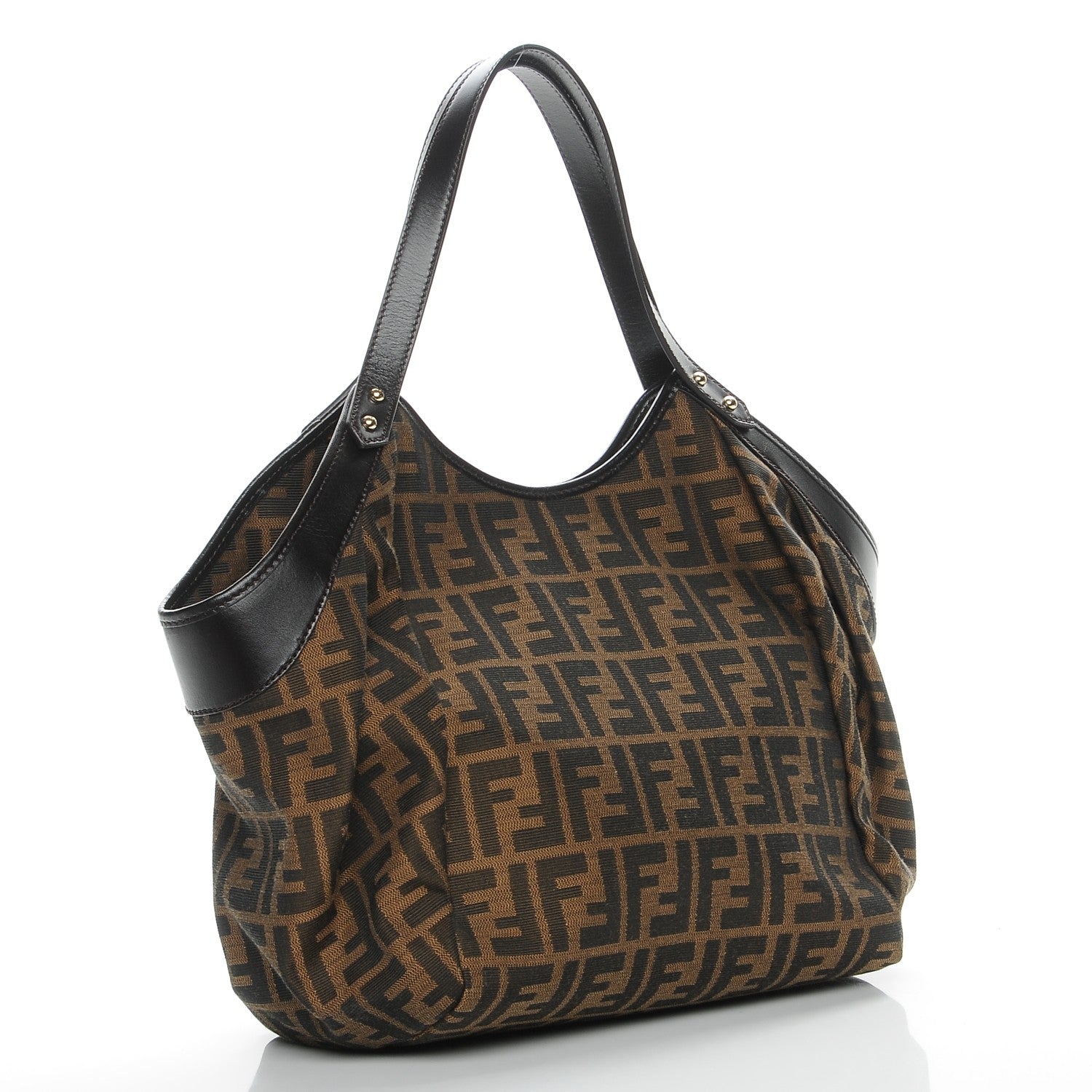 Fendi Zucca Large Chef Tote Tobacco 3 of 7
