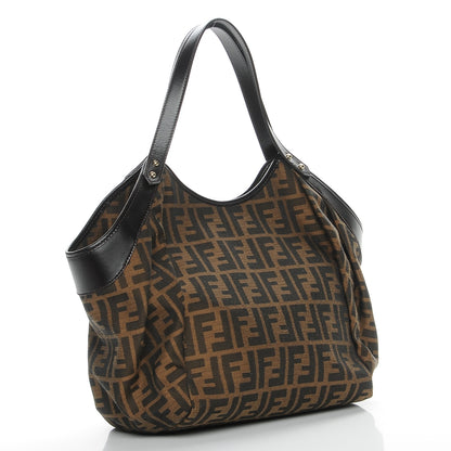 Fendi Zucca Large Chef Tote Tobacco 3 of 7