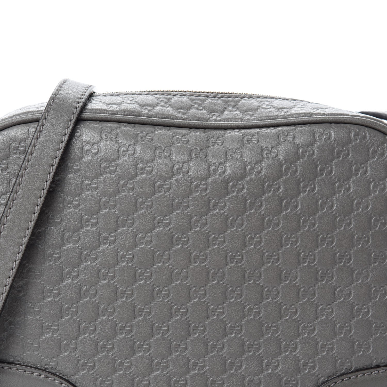 Gucci Microguccissima Mini Bree Messenger Bag Grey 13 of 13