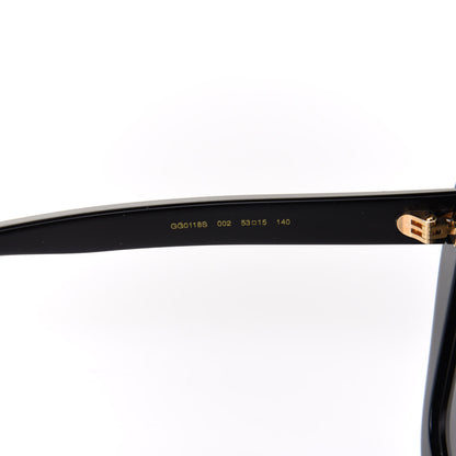 Gucci Crystal Cat Eye Sunglasses GG0118S Black 6 of 8