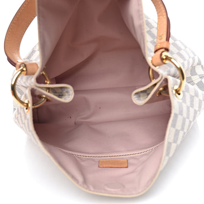 Louis Vuitton Damier Azur Graceful PM Rose Ballerine 5 of 14