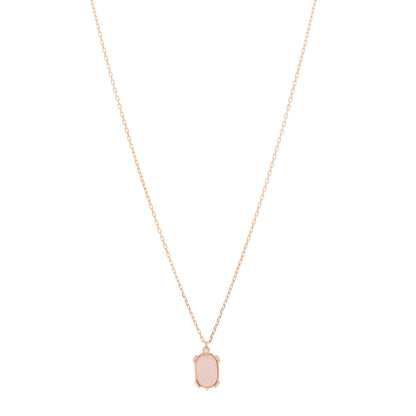 Cartier 18K Pink Gold Diamond Pink Mother Of Pearl Tortue Pendant Necklace 1 of 4