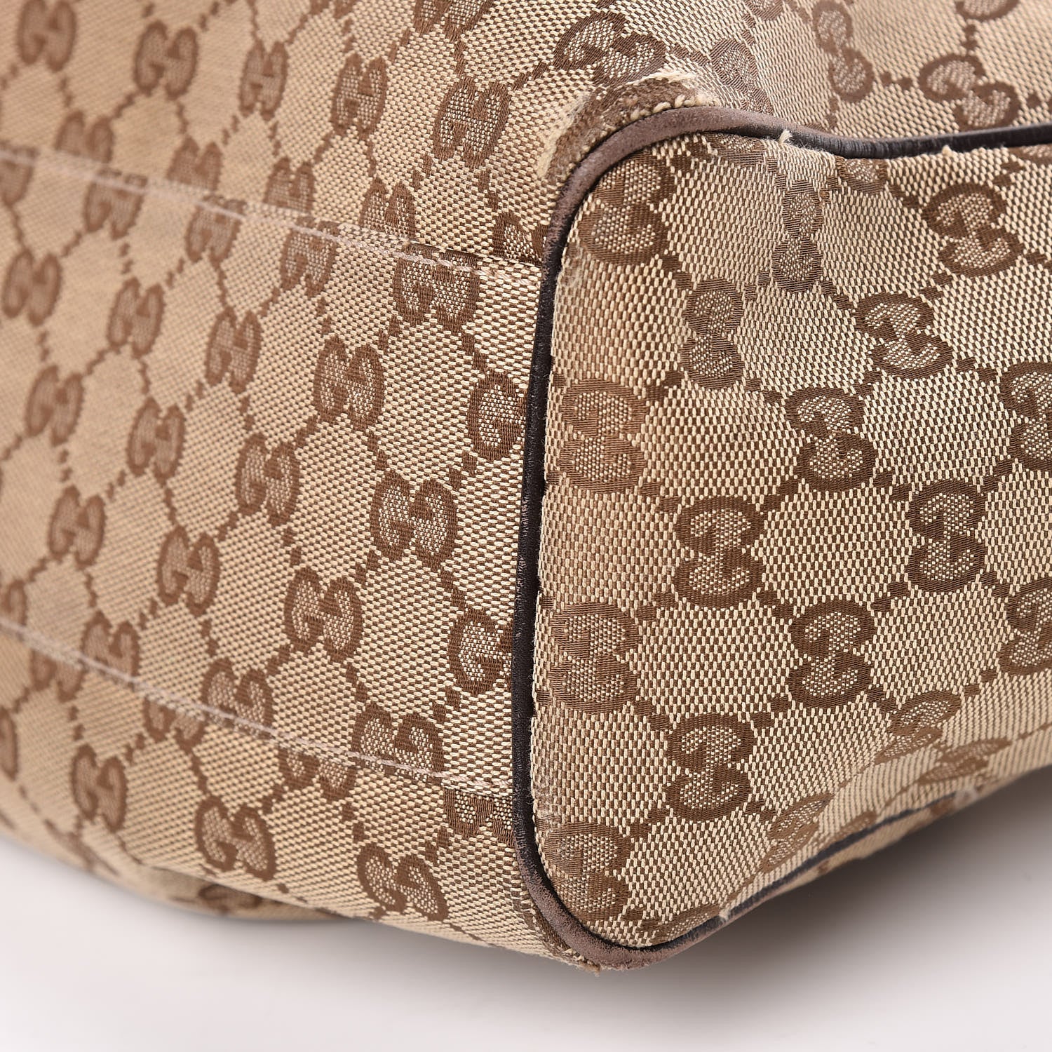Gucci Monogram Medium Sukey Tote Dark Brown 10 of 16