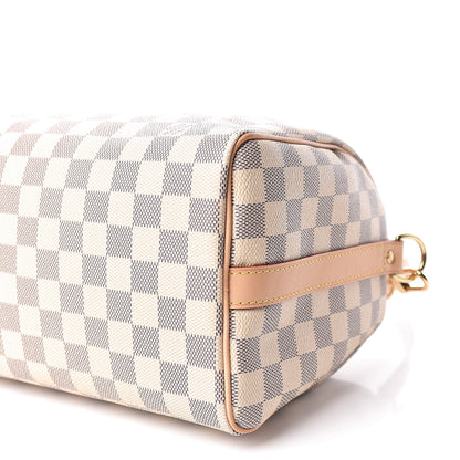 Louis Vuitton Damier Azur Speedy Bandouliere 25 9 of 10