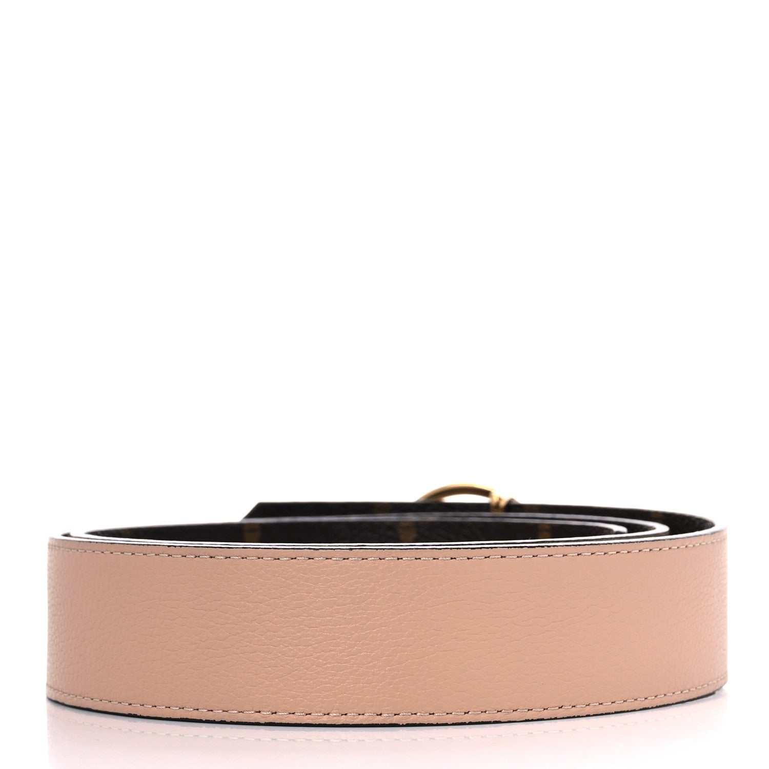 Louis Vuitton Calfskin Monogram 40mm LV Circle Reversible Belt 85 34 Pink 2 of 4