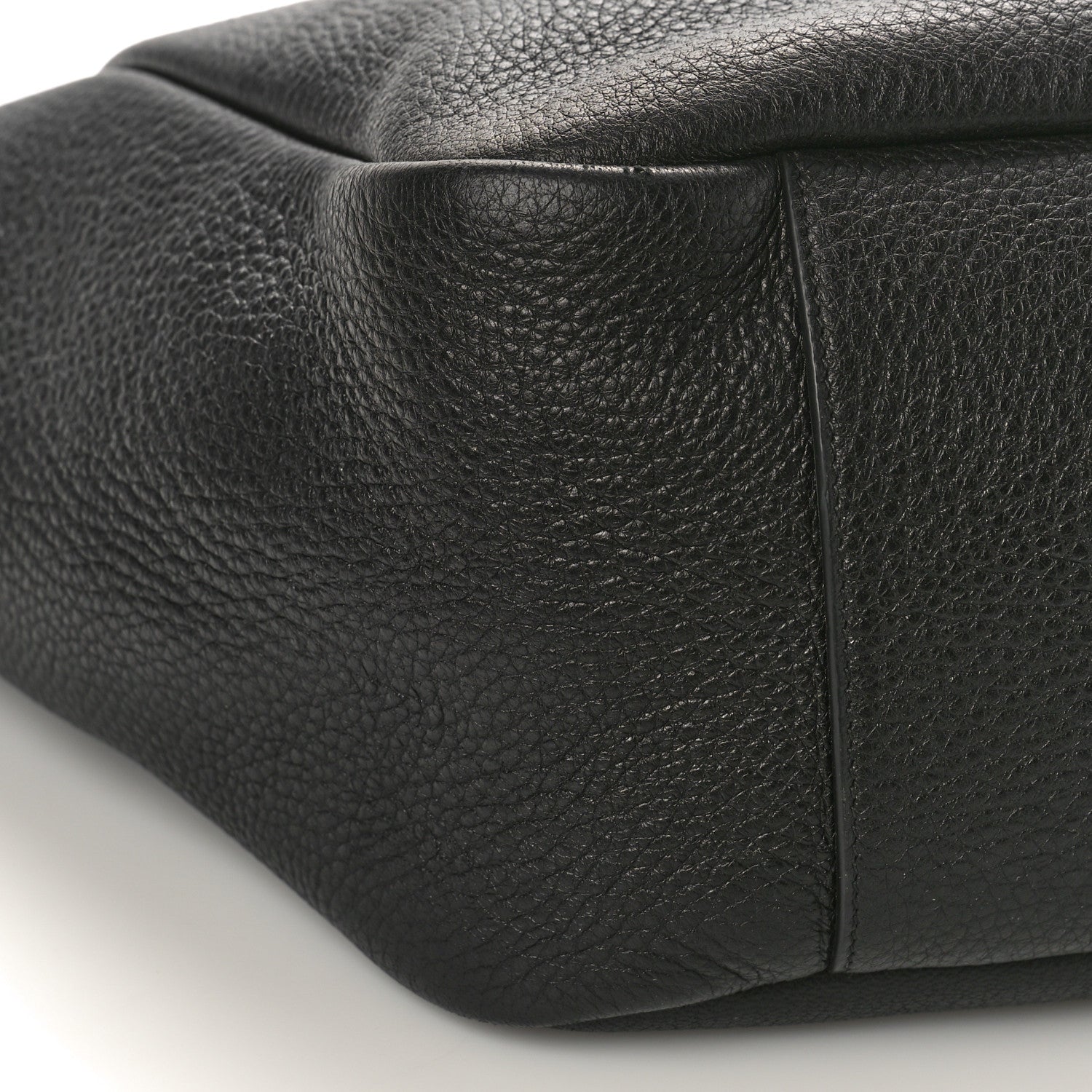 Saint Laurent Grained Deerskin Bea Tote Black 7 of 8
