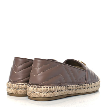 Gucci Nappa Matelasse GG Marmont Espadrilles 40 Porcelain Rose 4 of 10