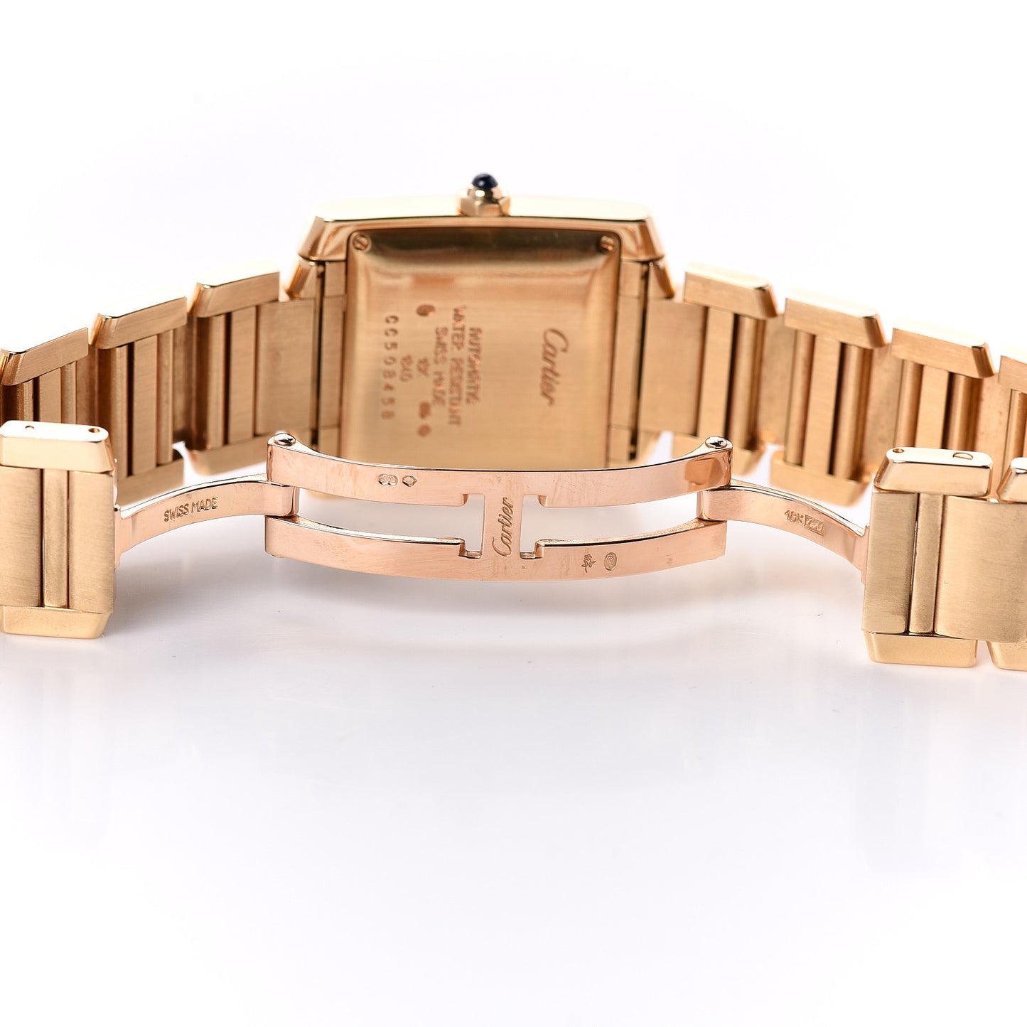 18K Yellow Gold 28mm Tank Francaise Automatic Watch