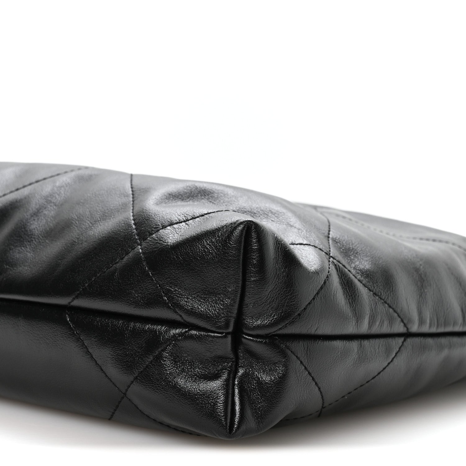 Chanel Shiny Calfskin Quilted Small Chanel 22 Black 11 of 11