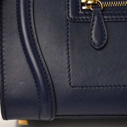 Celine Smooth Calfskin Mini Luggage Ink 12 of 12
