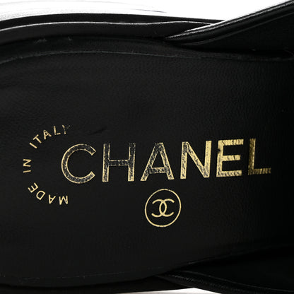 Chanel Lambskin Quilted CC Turnlock Mules 39.5 Black 8 of 11