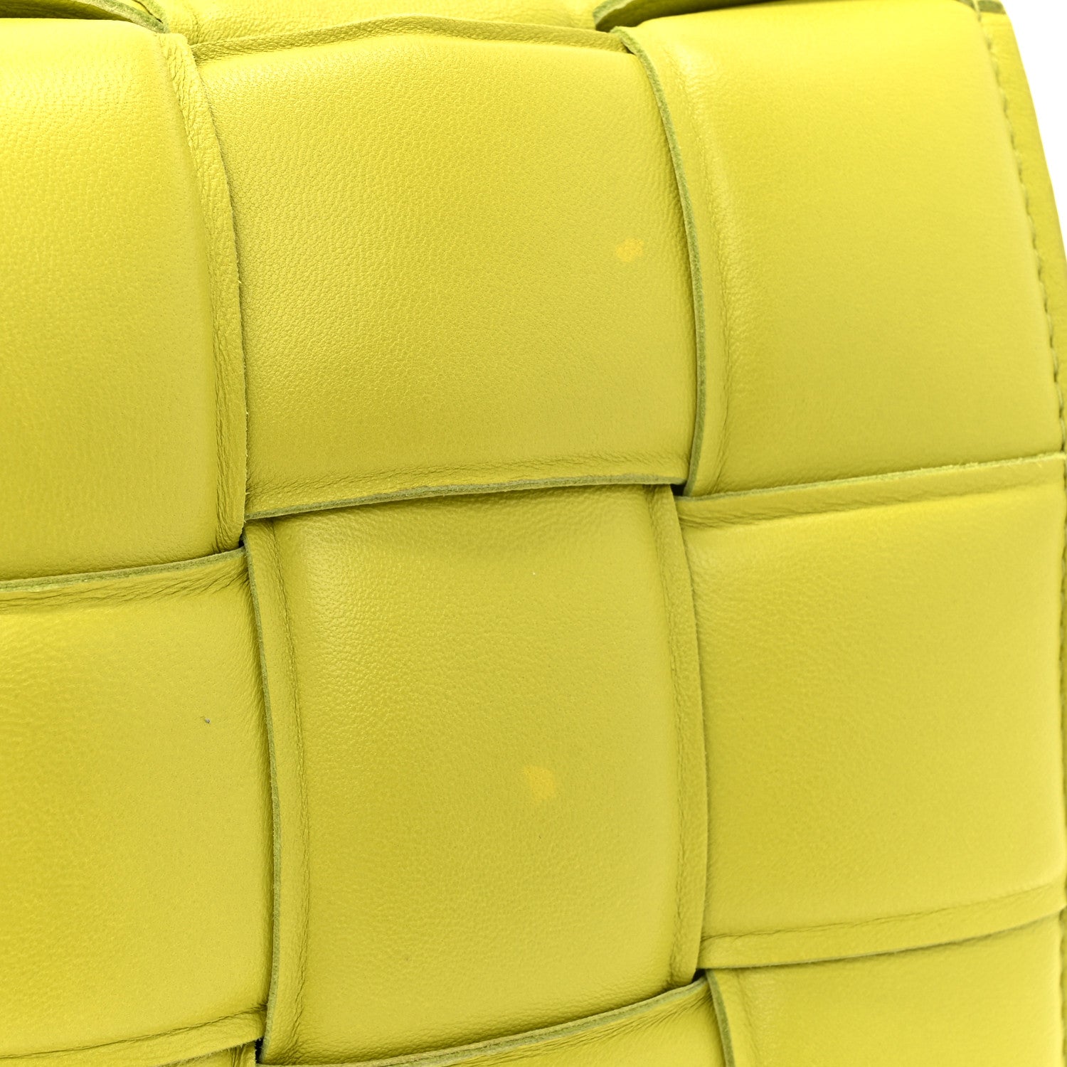 Bottega Veneta Nappa Maxi Intreccio Padded Cassette Crossbody Bag Kiwi 10 of 13