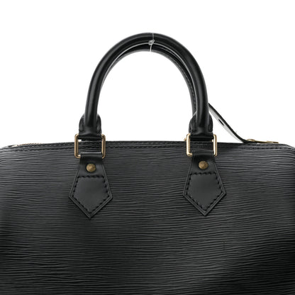 Louis Vuitton Epi Speedy 25 Black 7 of 10