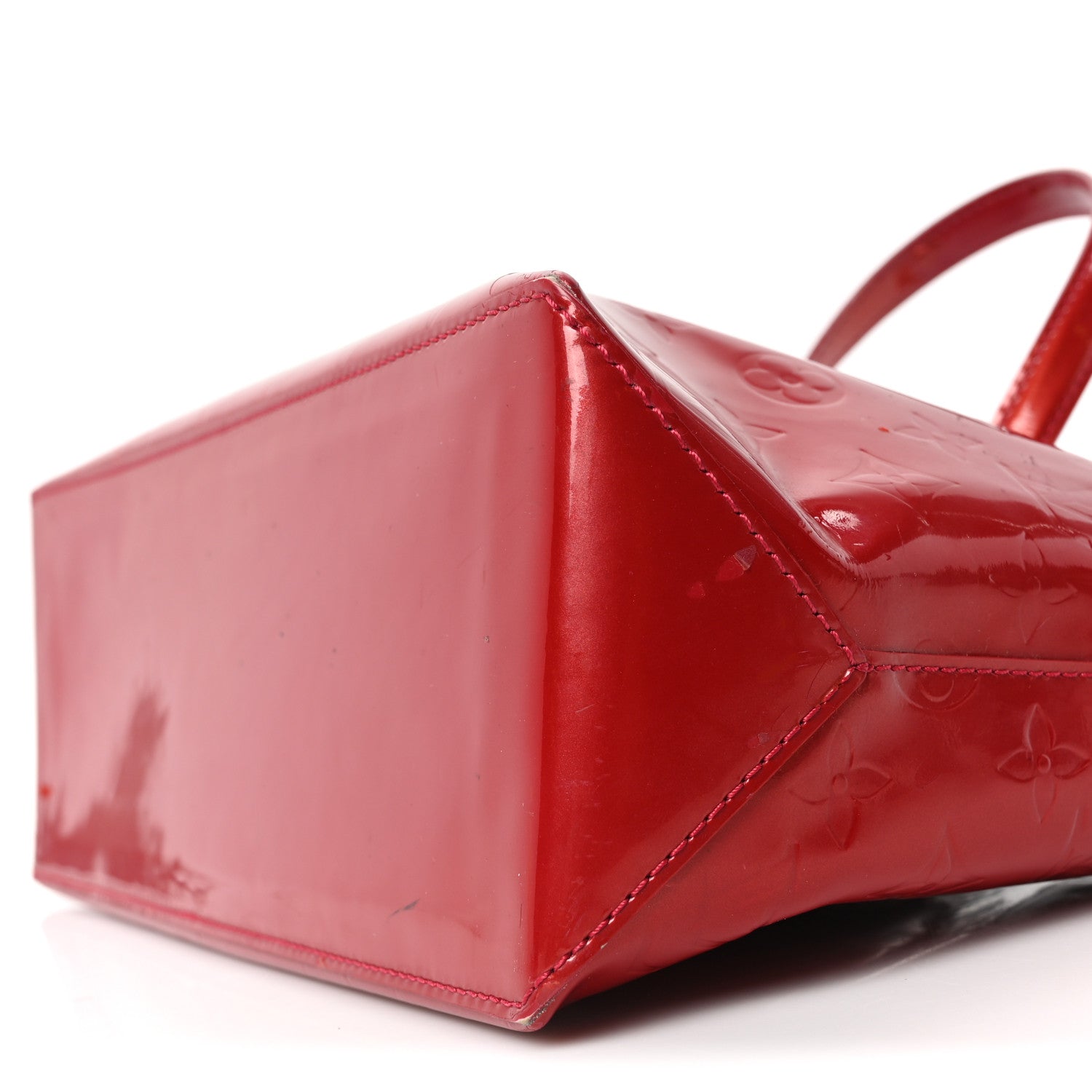 Louis Vuitton Vernis Wilshire PM Pomme D'Amour 9 of 9