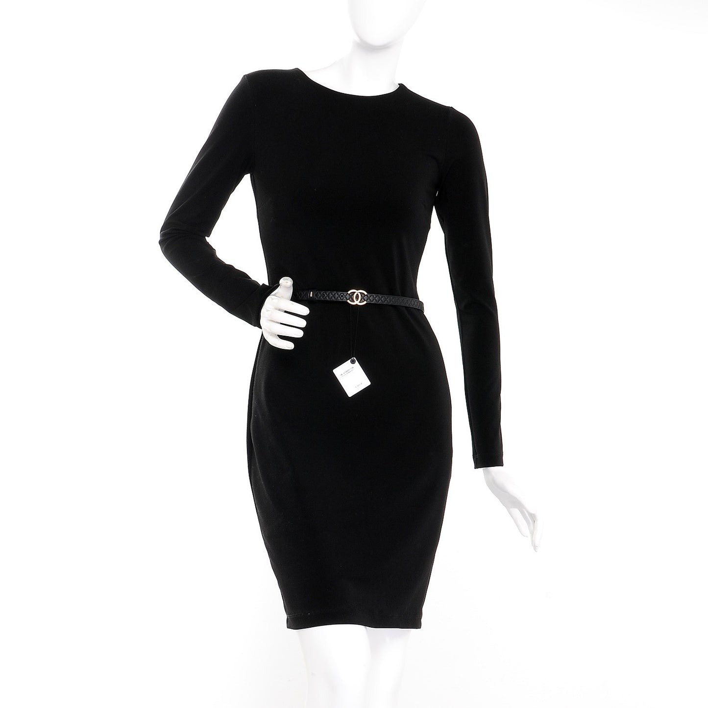 Lambskin Quilted CC Belt 75 30 Black