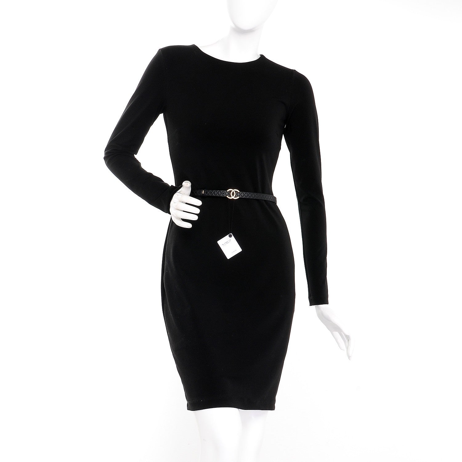 Chanel Lambskin Quilted CC Belt 75 30 Black 2 of 8