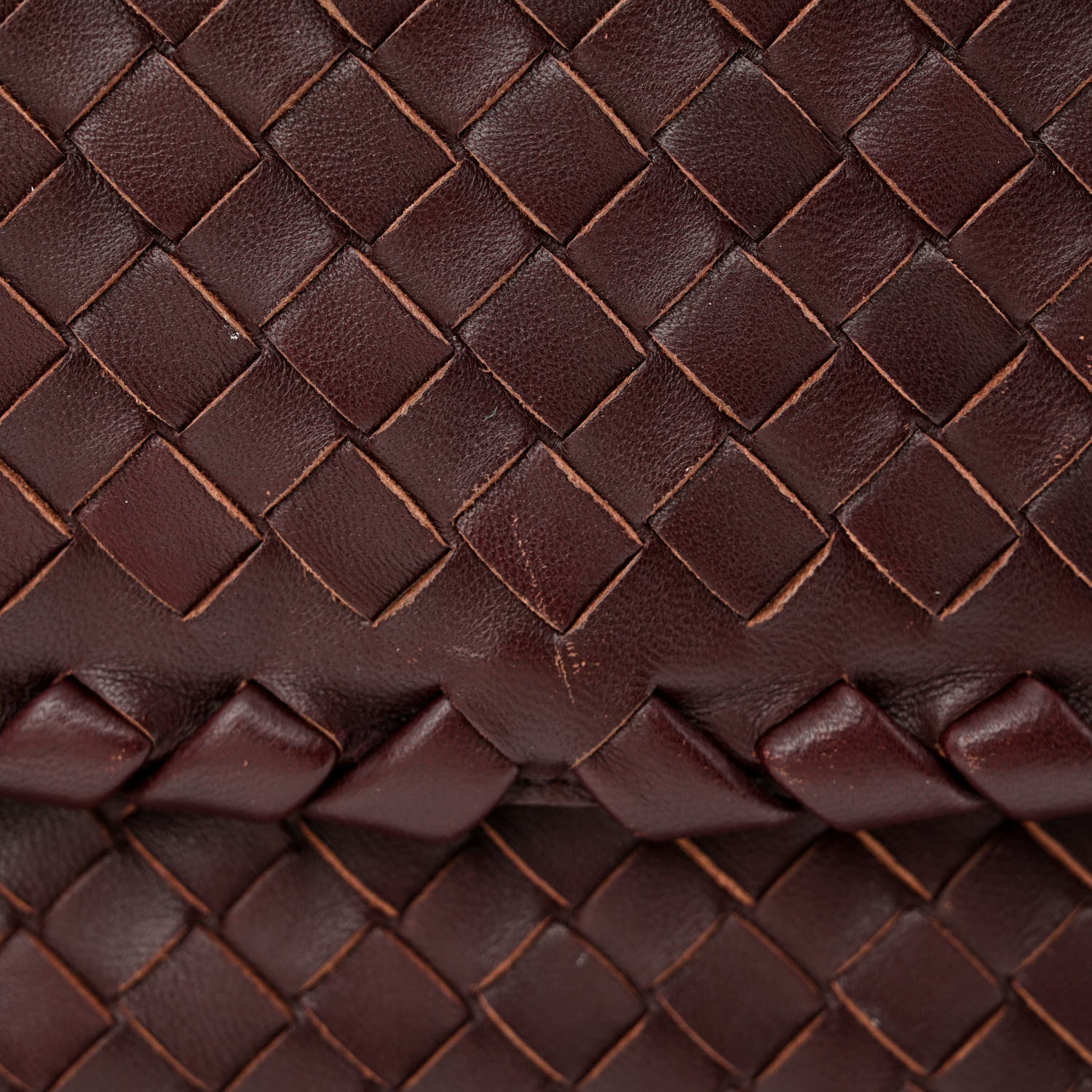 Bottega Veneta Nappa Intrecciato Baby Olimpia Shoulder Bag Dark Barolo 14 of 14