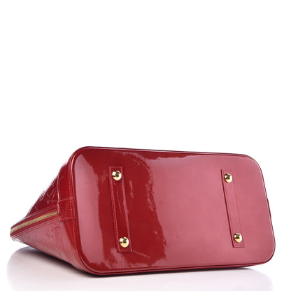Louis Vuitton Vernis Alma GM Pomme D'Amour 4 of 14