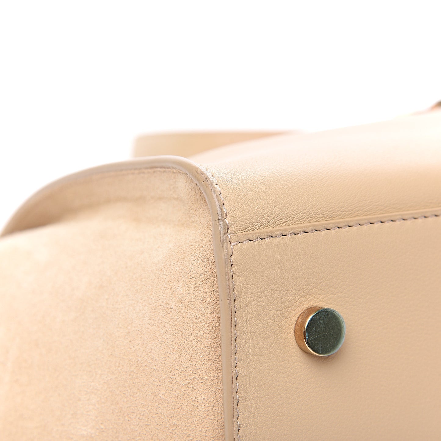 Calfskin Small Monogram Downtown Cabas Nude Powder
