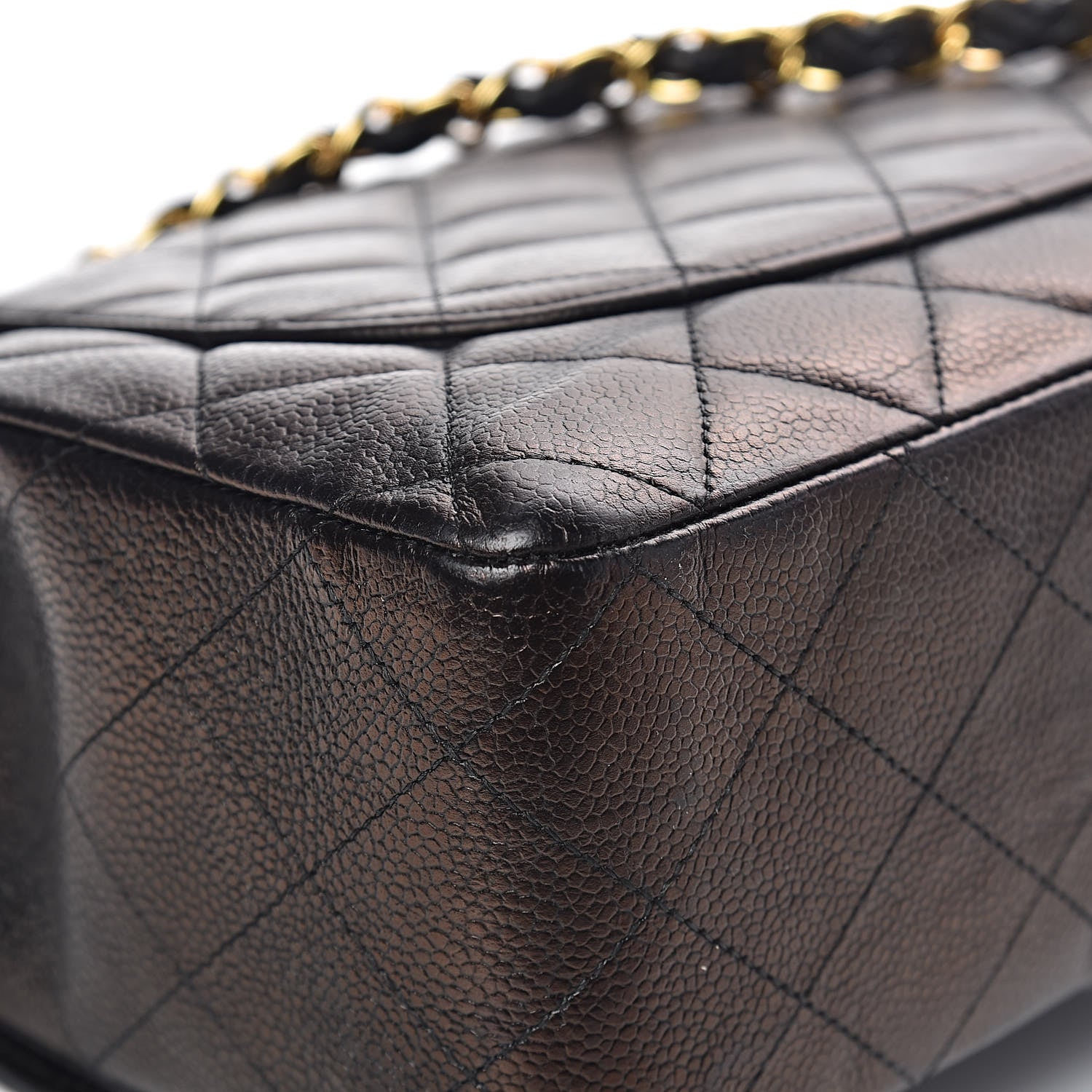 Chanel Caviar Quilted Jumbo Single Flap Black 20 of 27