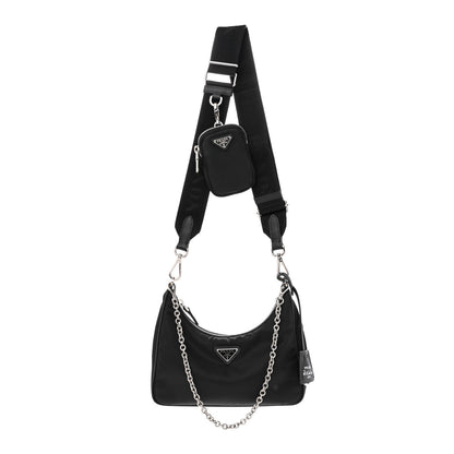Prada Nylon Re-Edition 2005 Shoulder Bag Black 1 of 14